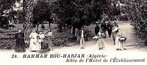 2164- Hammam-Bou-Hadjar - Etablissement Thermal - Hotel2 et Allee